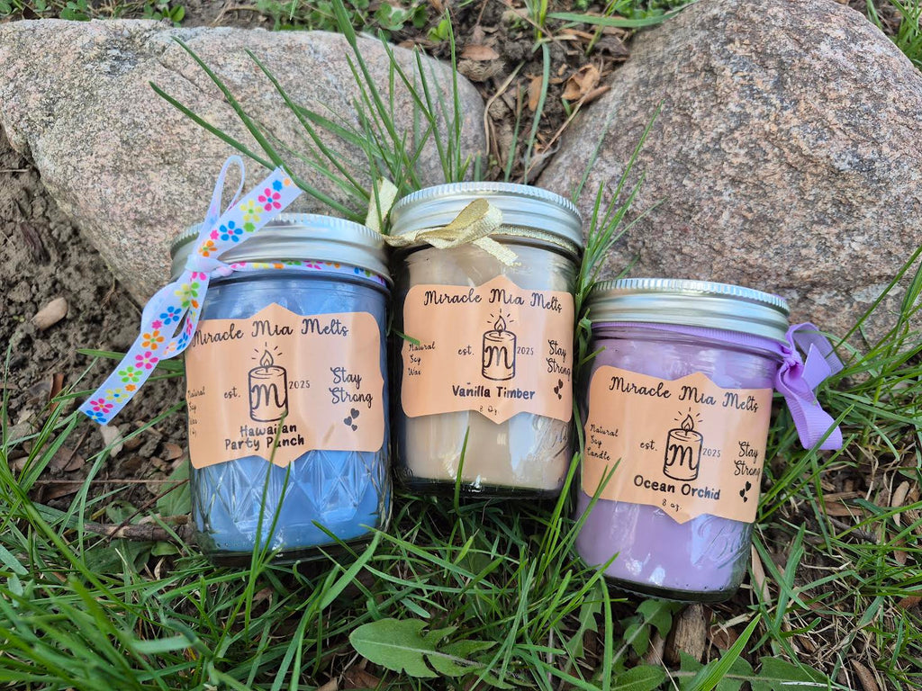 All Natural Soy Wax Candles